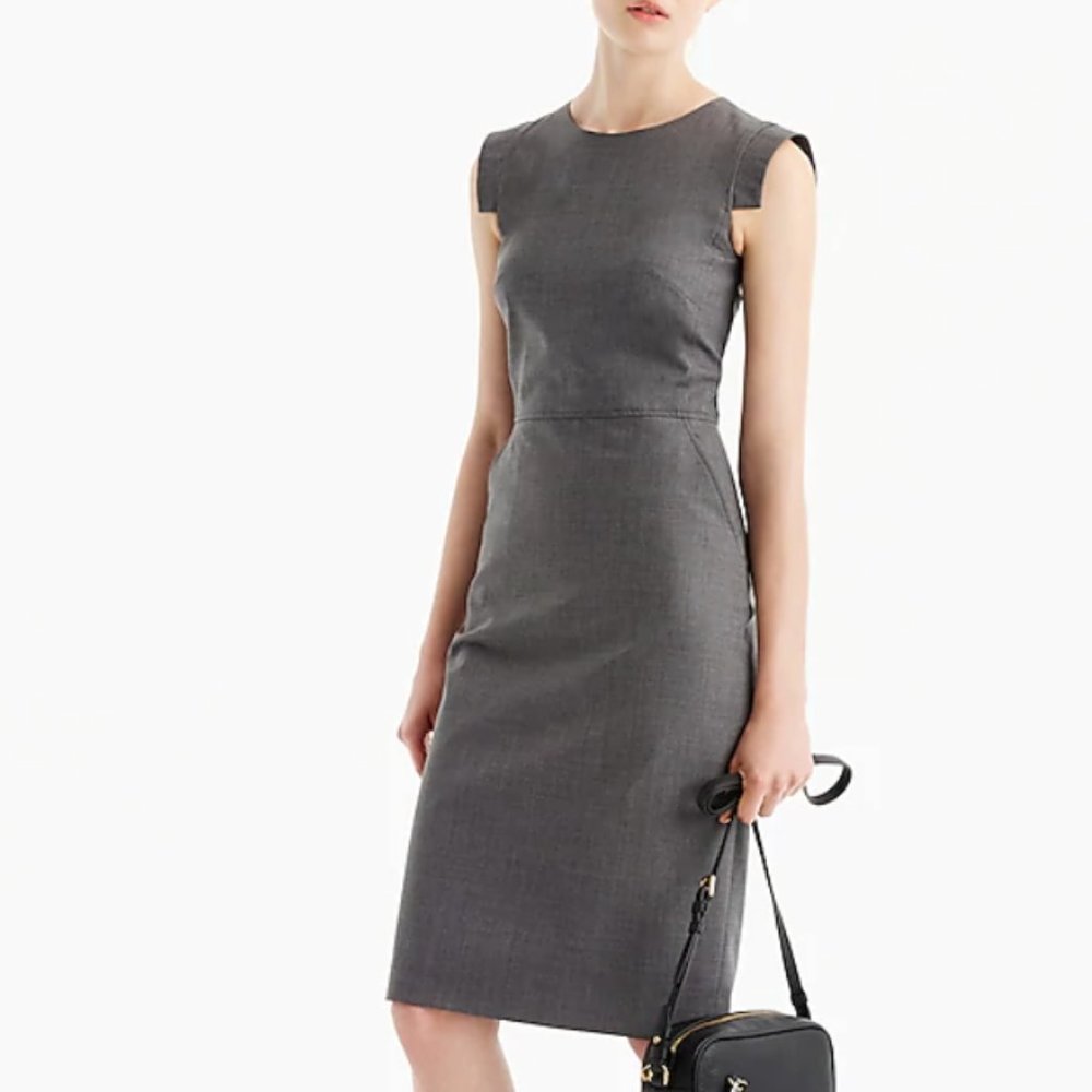 J.Crew Resume Dress - Grey